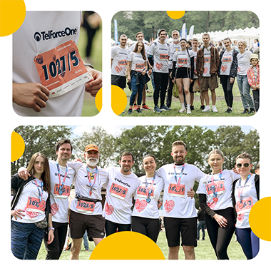 Company run to help!